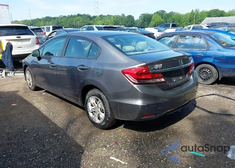 2013 Honda Civic Lx from USA, damaged, VIN 2HGFB2F53DH592211